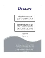 Preview for 56 page of OpenEye Optix CM-525P User Manual