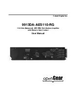 Opengear 9913DA-AES110-RG User Manual preview