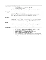 Preview for 3 page of Opengear 9913DA-AES110-RG User Manual