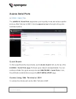 Preview for 32 page of Opengear OM1200 Series User Manual