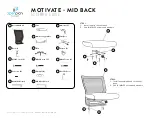 Предварительный просмотр 1 страницы Openplan Systems MOTIVATE - MID BACK 820 Assembly Manual