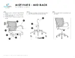 Предварительный просмотр 2 страницы Openplan Systems MOTIVATE - MID BACK 820 Assembly Manual