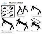 Предварительный просмотр 2 страницы Openplan Systems TRAINING TABLE Assembly Manual