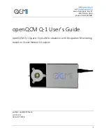 openQCM Q-1 User Manual предпросмотр