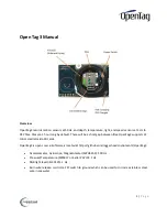 Предварительный просмотр 1 страницы OpenTag OpenTag3 Manual