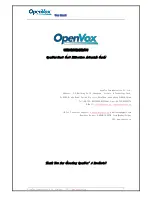 Preview for 2 page of OpenVox DE210E User Manual