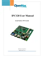 OpenVox IPC120 User Manual предпросмотр