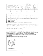 Предварительный просмотр 3 страницы Opera Audio A120LINEAR User Manual