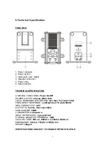 Preview for 8 page of Opera Audio Cyber300BD Quick Manual