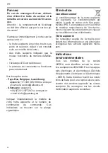 Preview for 36 page of Opera CLARO 1160 User Manual