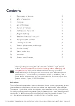 Preview for 2 page of Opera RELIEVE Overlay Mattress System Instruction Manual And Specifications