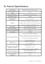 Preview for 13 page of Opera RELIEVE Overlay Mattress System Instruction Manual And Specifications