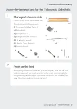 Preview for 13 page of Opera Solo Bed 105 Installation Manual And Technical Specifications