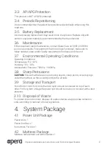 Preview for 5 page of Opera SR366 Quick Start Manual