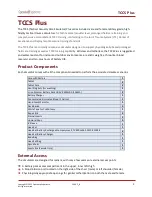 Preview for 9 page of Operative Experience TCCS Plus Manual