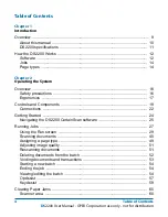 Preview for 4 page of Opex DS2200 User Manual