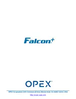 Preview for 132 page of Opex Falcon+ Operator'S Manual