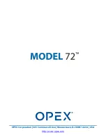 Предварительный просмотр 104 страницы Opex Model 72 Operator'S Manual