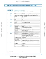 Предварительный просмотр 5 страницы Opex Omation Envelopener 210 Series Operator'S Manual