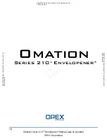 Предварительный просмотр 147 страницы Opex Omation Envelopener 210 Series Operator'S Manual