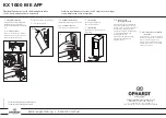 Предварительный просмотр 2 страницы OPHARDT HYGIENE KX 1000 M E AFP Instruction Manual