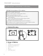 Предварительный просмотр 22 страницы ophardt Praesidio Operator'S Manual