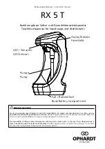 Preview for 1 page of ophardt RX 5 T Instruction Manual