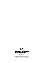 Preview for 32 page of ophardt RX 5 T Instruction Manual