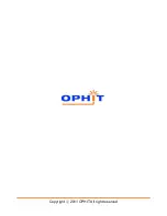 Предварительный просмотр 10 страницы Ophit DQSL User Manual