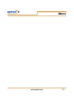 Preview for 15 page of Ophit UVC-S300 User Manual