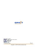 Preview for 16 page of Ophit UVC-S300 User Manual