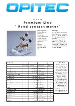 Preview for 1 page of Opitec 111.172 Instructions Manual