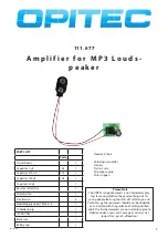 Preview for 1 page of Opitec 111.677 Instructions