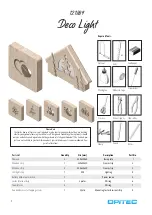 Предварительный просмотр 1 страницы Opitec 121869 Manual