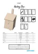 Preview for 1 page of Opitec Nesting Box 115.327 Assembly Instructions