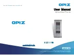 Opiz OP-D2D2A User Manual preview