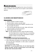 Preview for 14 page of OPM PATRIOT VAC-1 Instructions Manual