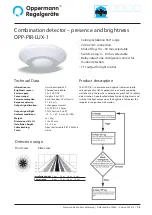 Preview for 1 page of Oppermann Regelgeräte OPP-PIR-LUX-1 Manual