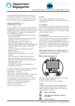 Предварительный просмотр 3 страницы Oppermann Regelgeräte SENSO-X VPX Manual