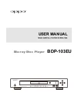 Preview for 1 page of Oppo BDP-103EU User Manual