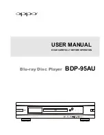 Preview for 1 page of Oppo BDP-95AU User Manual