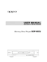 Preview for 1 page of Oppo BDP-95EU User Manual