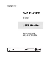 Oppo DV-980H User Manual preview