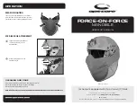 Preview for 1 page of Ops-Core FORCE-ON-FORCE MANDIBLE Operator'S Manual