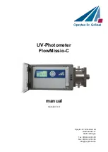 Opsytec Dr. Grobel FlowMissio-C Manual предпросмотр