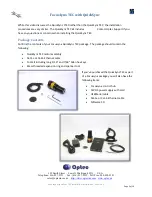 Preview for 2 page of Optec FocusLynx TEC Installation Manual