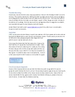 Preview for 3 page of Optec FocusLynx Quick Start Instructions