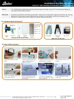 Optec SwifTerm Installation & Assembly Instructions preview