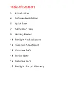 Preview for 2 page of Optek Music Systems Fretlight Owner'S Manual