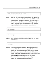 Preview for 17 page of Optelec ALVA 570 Satellite Pro Manual